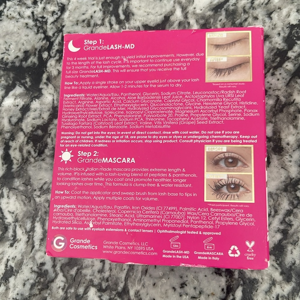 Grande Cosmetics 2-step lash system - Picture 2 of 2
